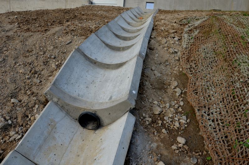 Completed Drain System